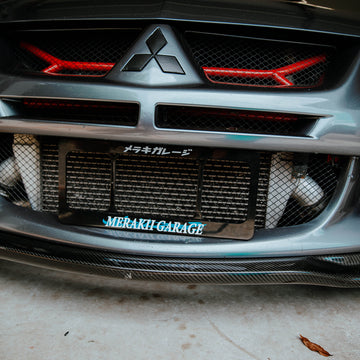 FLAME LICENCE PLATE FRAME - AUS SIZE
